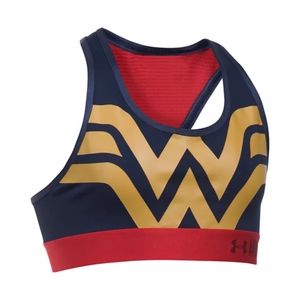 Wonder Woman sports bra by Under Armour, size youth extra large
